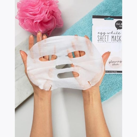 Oh K! Egg White Sheet Mask NEW NWT Anti-aging - Picture 7 of 12